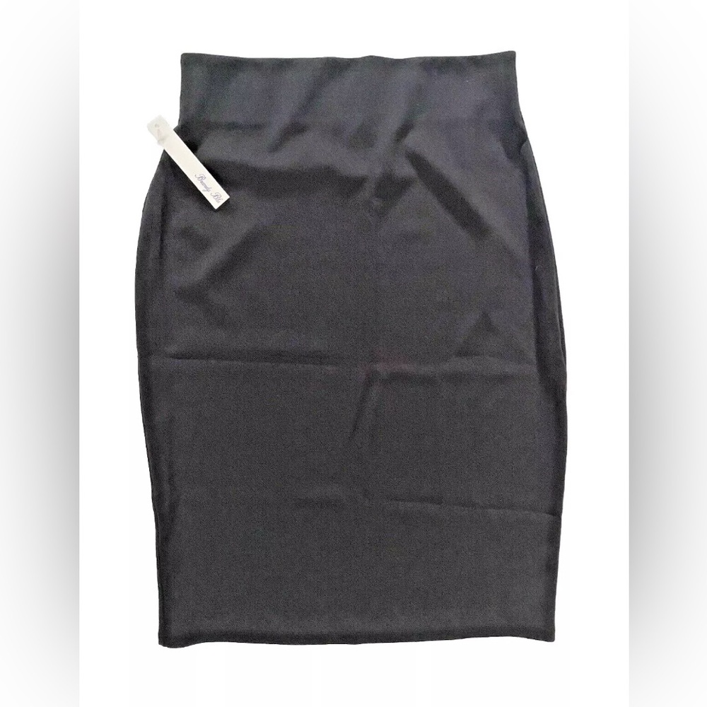 Brandy Blue Girls Jr's Black Pull On Pencil Skirt Size Large